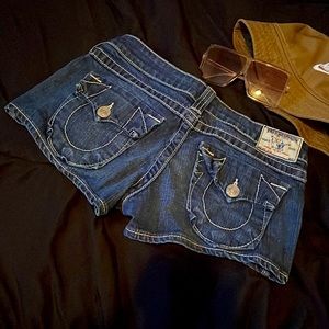 True Religion Jean Shorts Size 27